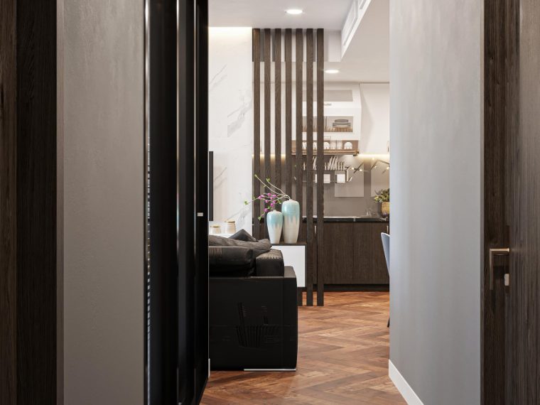 Sublimez votre intérieur pour intégrer un claustra en bois noir